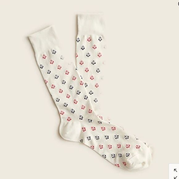 J. Crew Other - J. Crew Anchor socks Item A4057
